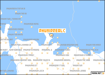 map of Phumĭ Préal (2)