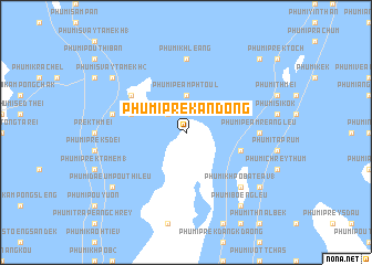 map of Phumĭ Prêk Ândong