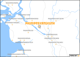 map of Phumĭ Prêk Ângkŭnh