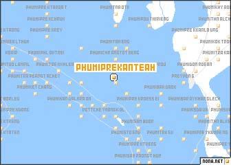 map of Phumĭ Prêk Ânteăh