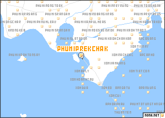 map of Phumĭ Prêk Chak