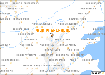 map of Phumĭ Prêk Chhdaô