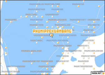 map of Phumĭ Prêk Dâmbâng