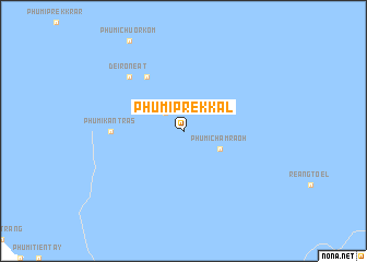 map of Phumĭ Prêk Kăl