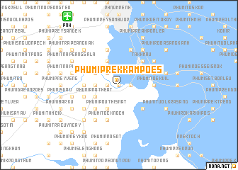 map of Phumĭ Prêk Kâmpœ̆s