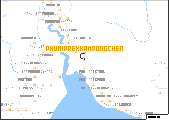 map of Phumĭ Prêk Kâmpóng Chĕn