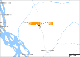 map of Phumĭ Prêk Kândiĕ