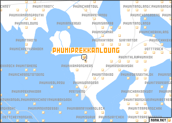 map of Phumĭ Prêk Kânloŭng