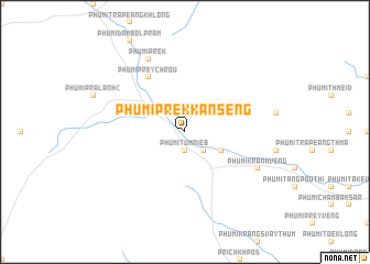 map of Phumĭ Prêk Kânsêng