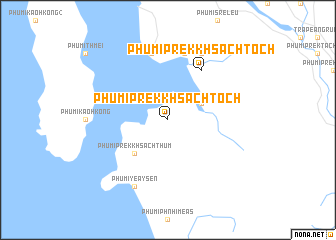 map of Phumĭ Prêk Khsăch Toch