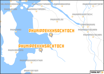 map of Phumĭ Prêk Khsăch Toch