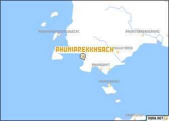 map of Phumĭ Prêk Khsăch