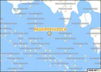 map of Phumĭ Prêk Kroch
