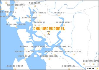 map of Phumĭ Prêk Pôpél