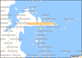 map of Phumĭ Prêk Poŭthĭ