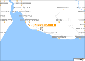 map of Phumĭ Prêk Smăch