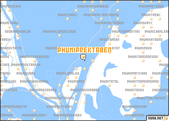 map of Phumĭ Prêk Tabên