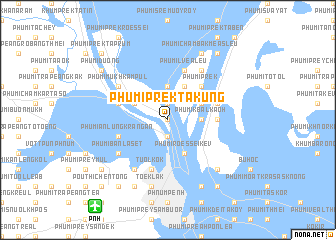 map of Phumĭ Prêk Takŭng