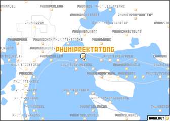 map of Phumĭ Prêk Ta Tŏng