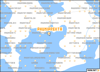 map of Phumĭ Prêk Ta