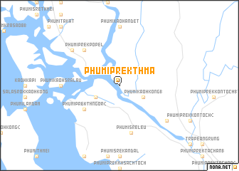 map of Phumĭ Prêk Thmâ