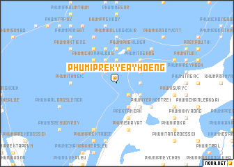 map of Phumĭ Prêk Yéay Hœ̆ng