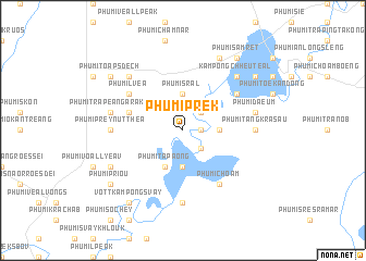 map of Phumĭ Prêk