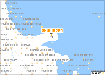 map of Phumĭ Prén