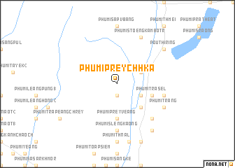 map of Phumĭ Prey Chhka