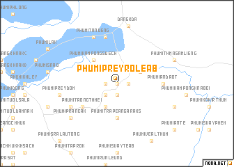 map of Phumĭ Prey Rôléab
