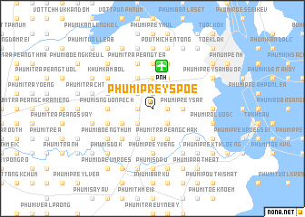 map of Phumĭ Prey Spœ