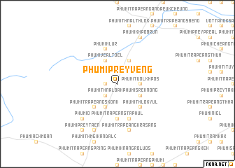 map of Phumĭ Prey Vêng