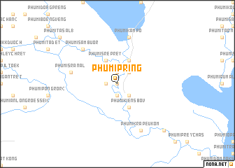 map of Phumĭ Pring