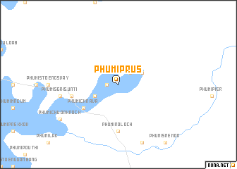 map of Phumĭ Prus