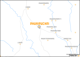 map of Phumĭ Pu Chri