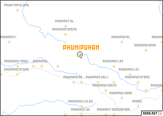 map of Phumĭ Pu Ham