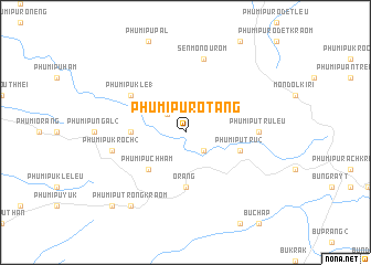 map of Phumĭ Pu Rôtăng