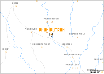 map of Phumĭ Pu Trŏm