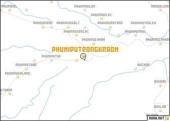 map of Phumĭ Pu Trông Kraôm