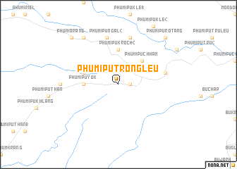 map of Phumĭ Pu Trông Leu