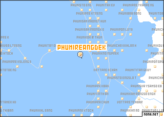 map of Phumĭ Reăng Dêk