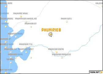 map of Phumĭ Riĕb