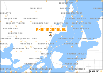 map of Phumĭ Rô\