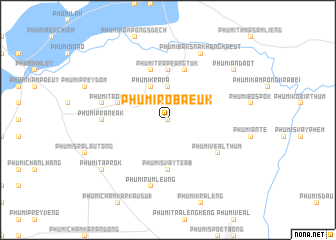 map of Phumĭ Rôbaeuk