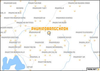 map of Phumĭ Rôbâng Chrŏh