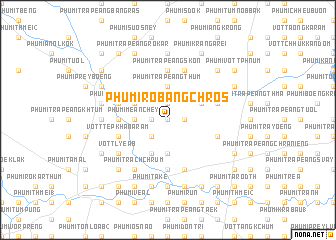 map of Phumĭ Rôbâng Chrŏs