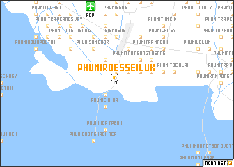 map of Phumĭ Rœssei Lŭk