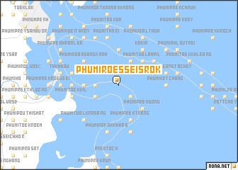 map of Phumĭ Rœssei Srŏk