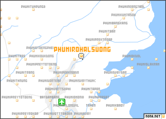 map of Phumĭ Rôhal Suŏng