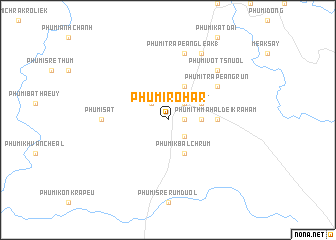 map of Phumĭ Rôhar